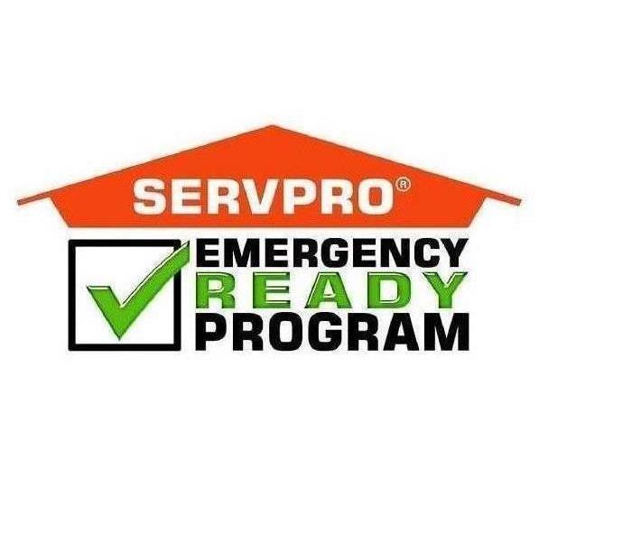 SERVPRO house logo with emergency ready profile under it with a big green check mark.